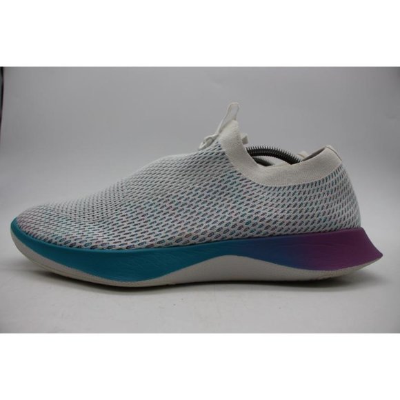 Allbirds TD Tree Dasher Relay Men Size 13 White / Blue  Running Shoes Sneakers - Picture 4 of 9